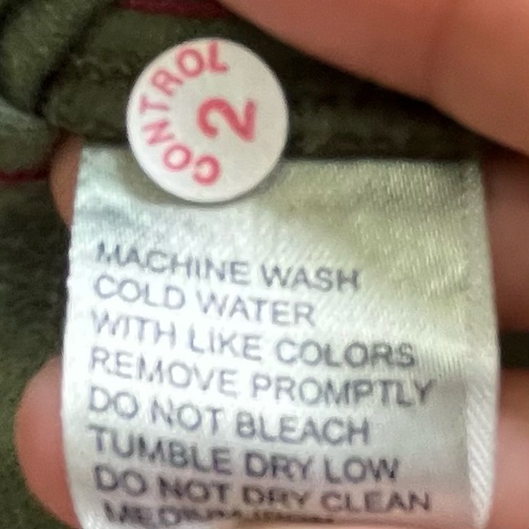 Carbon 2 Cobalt Green Button Shirt Men Large Long Sleeve Heavy Cotton Collared - Picture 7 of 7